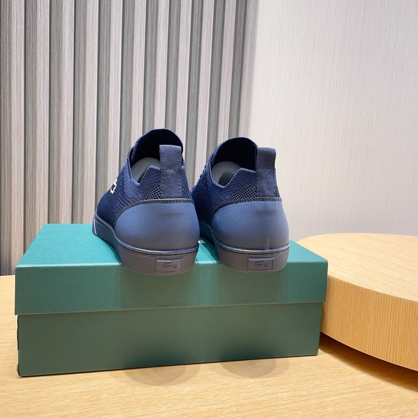 Lacoste Classic Knit Casual Sneakers Navy Blue