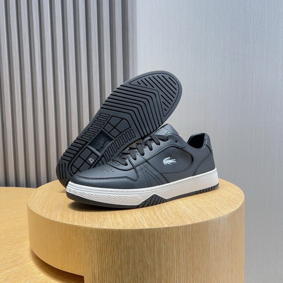 Lacoste Classic Leather Casual Sneakers Black