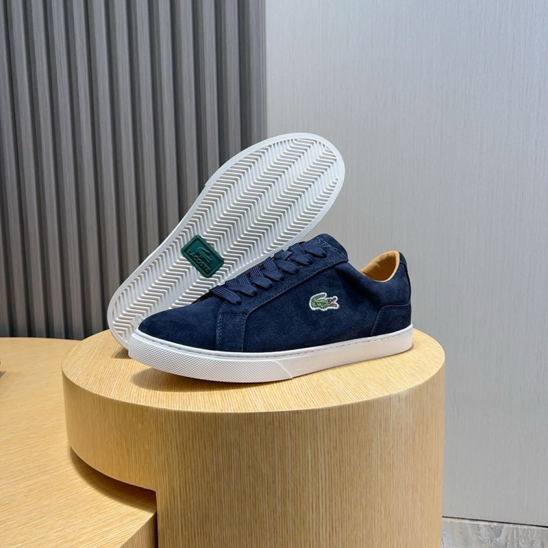 Lacoste Classic Leather Casual Sneakers Navy