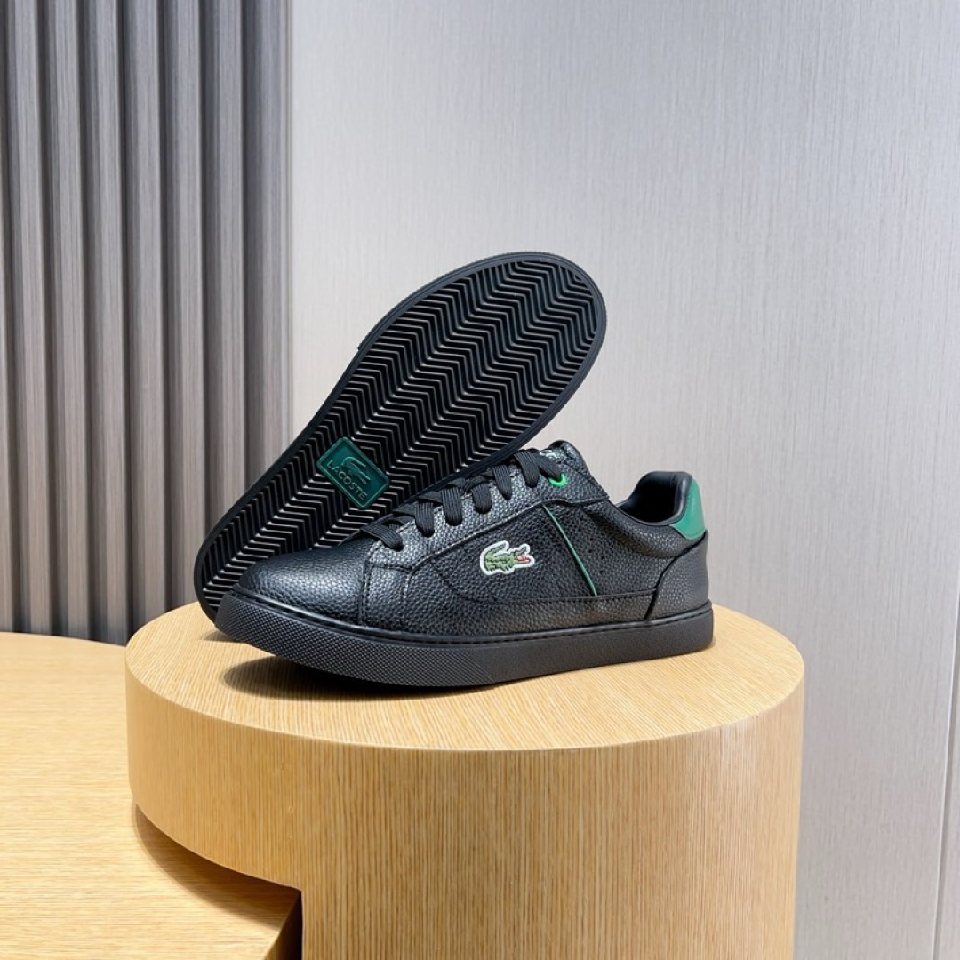 Lacoste Classic Leather Sneaker Black/Green