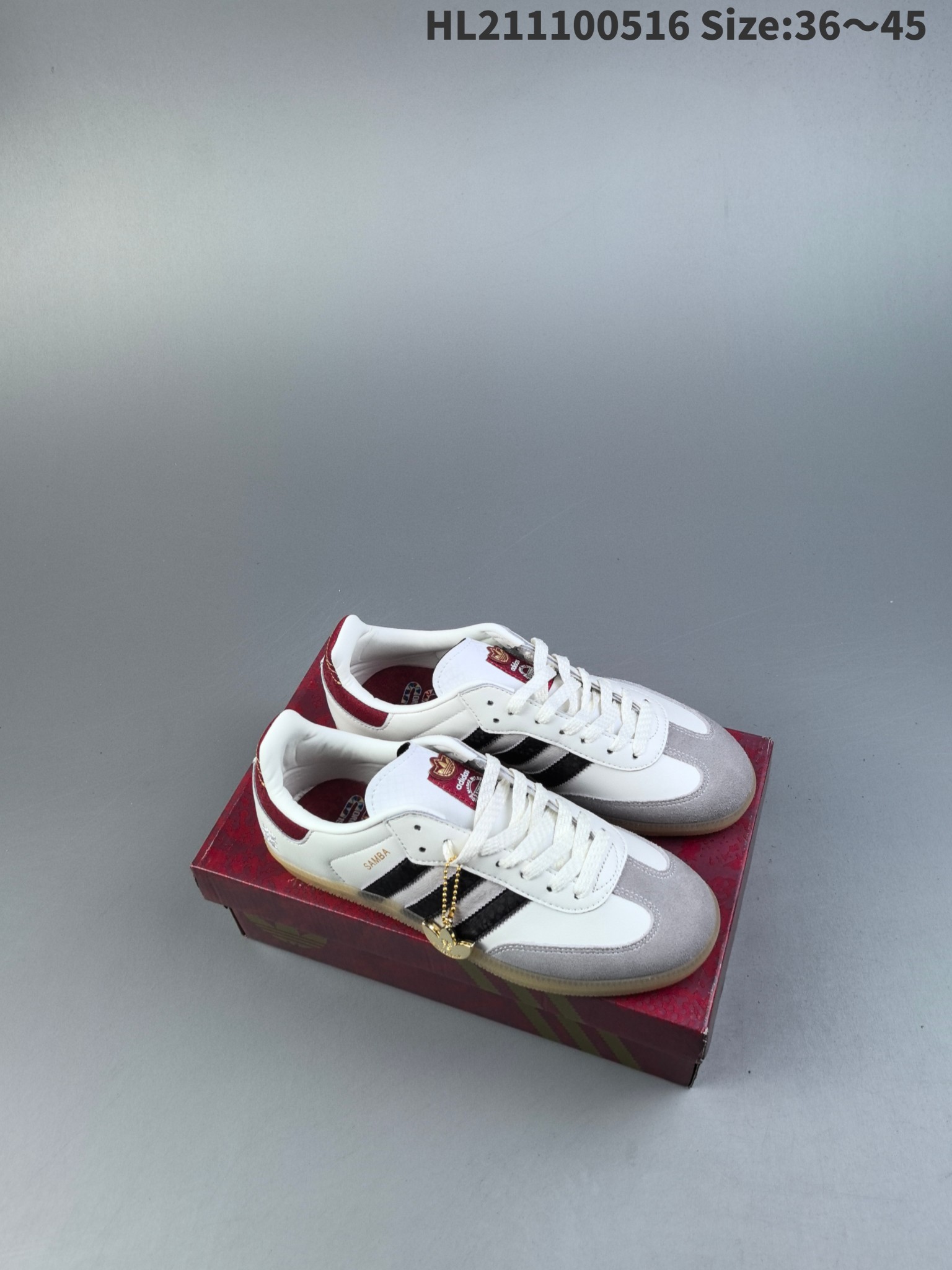 Adidas Samba OG Snake CNY White