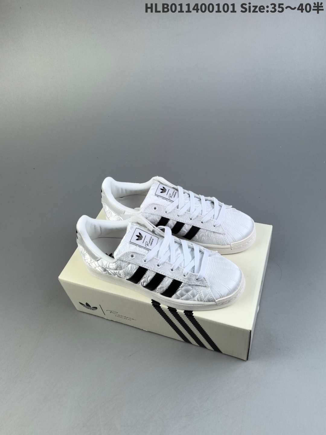 Adidas x Caroline Hu Superstar W Bow Sneakers White/Black