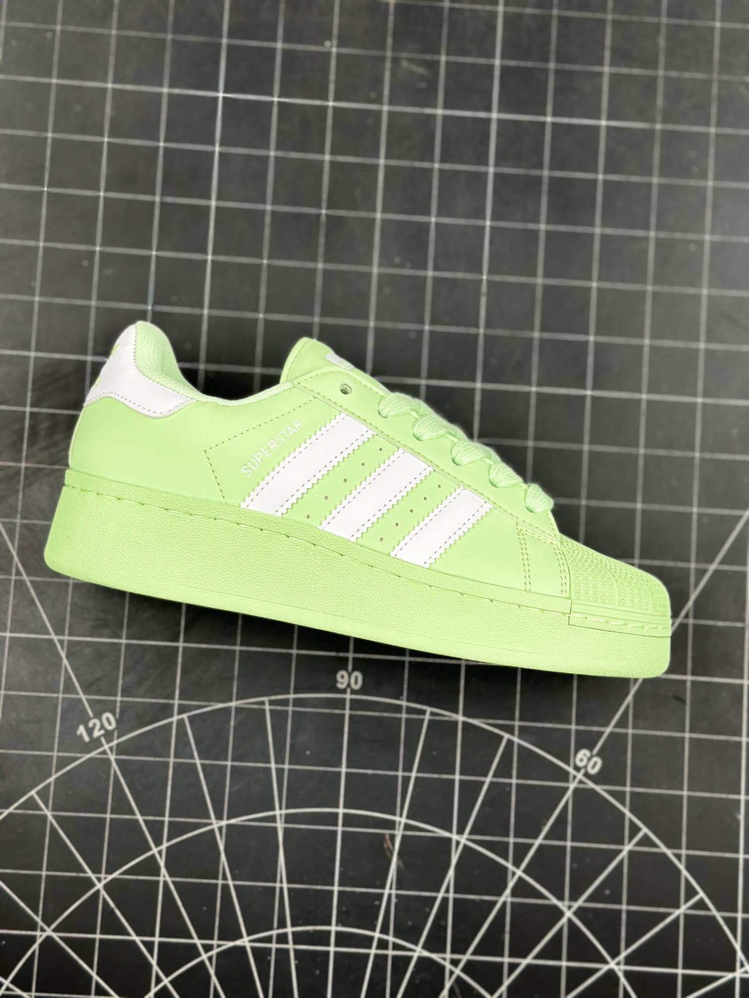 Adidas Originals Superstar XLG Platform Sneakers Green