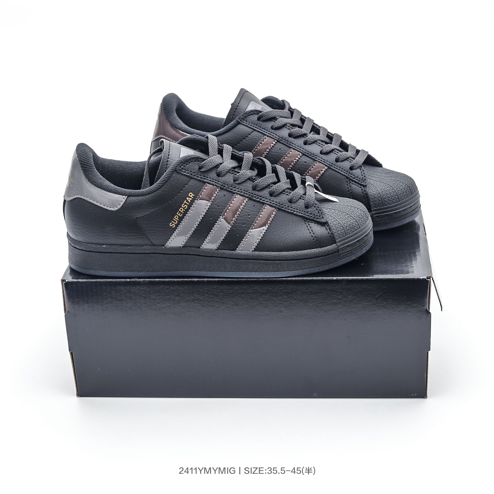 Adidas Dime Superstar ADV Skate Shoes Black