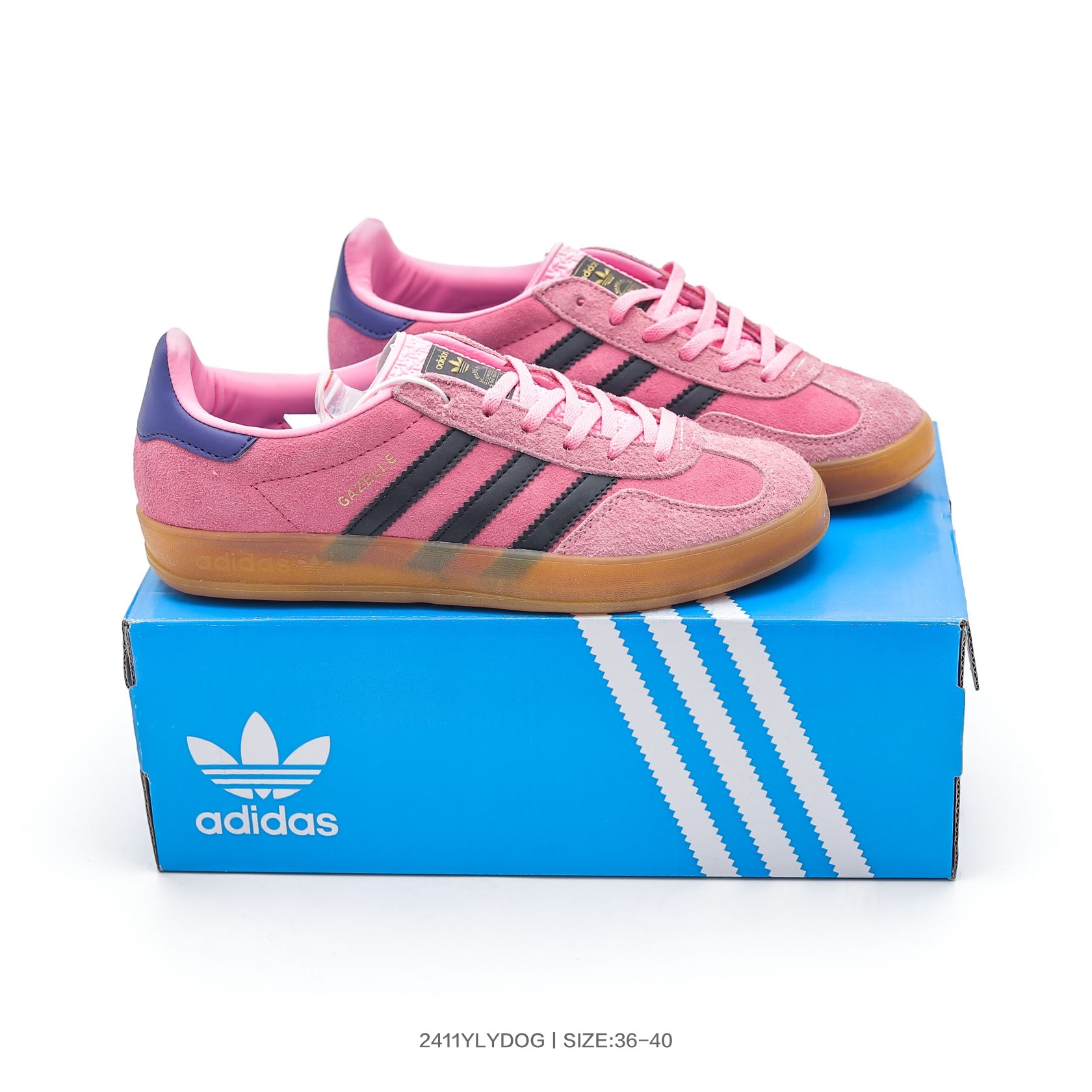 Adidas Gazelle Indoor Trainers Pink