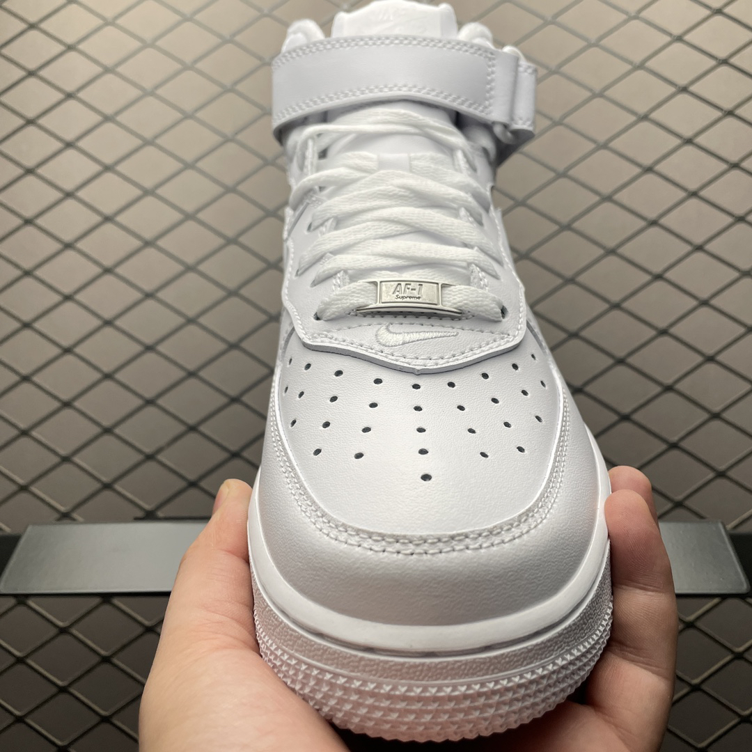 Nike Air Force 1 Mid x Supreme White