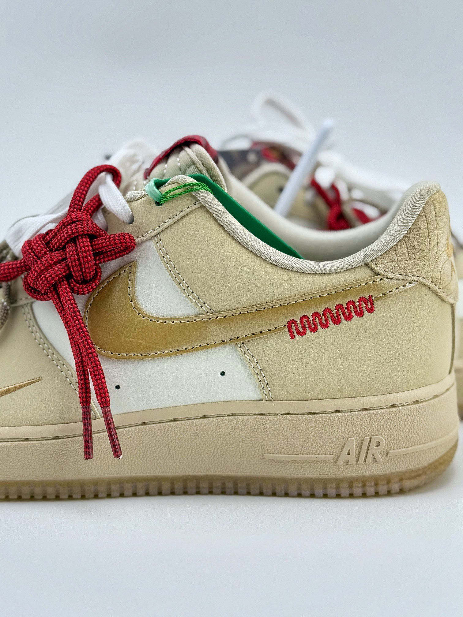 Nike Air Force 1 Low 07 CNY Snake Year Tan