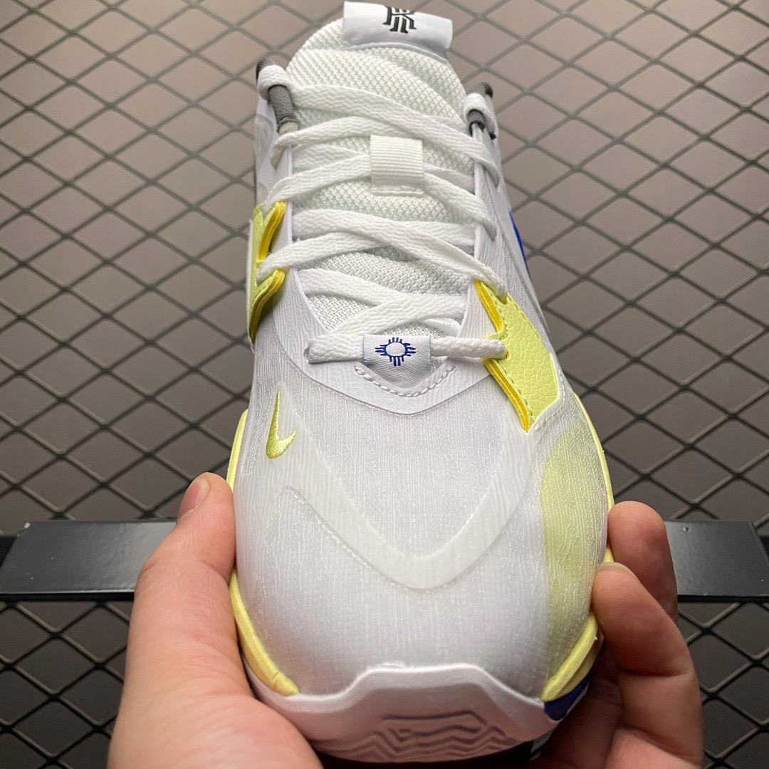 Nike Kyrie Low 5 EP Basketball Shoes White/Blue/Yellow