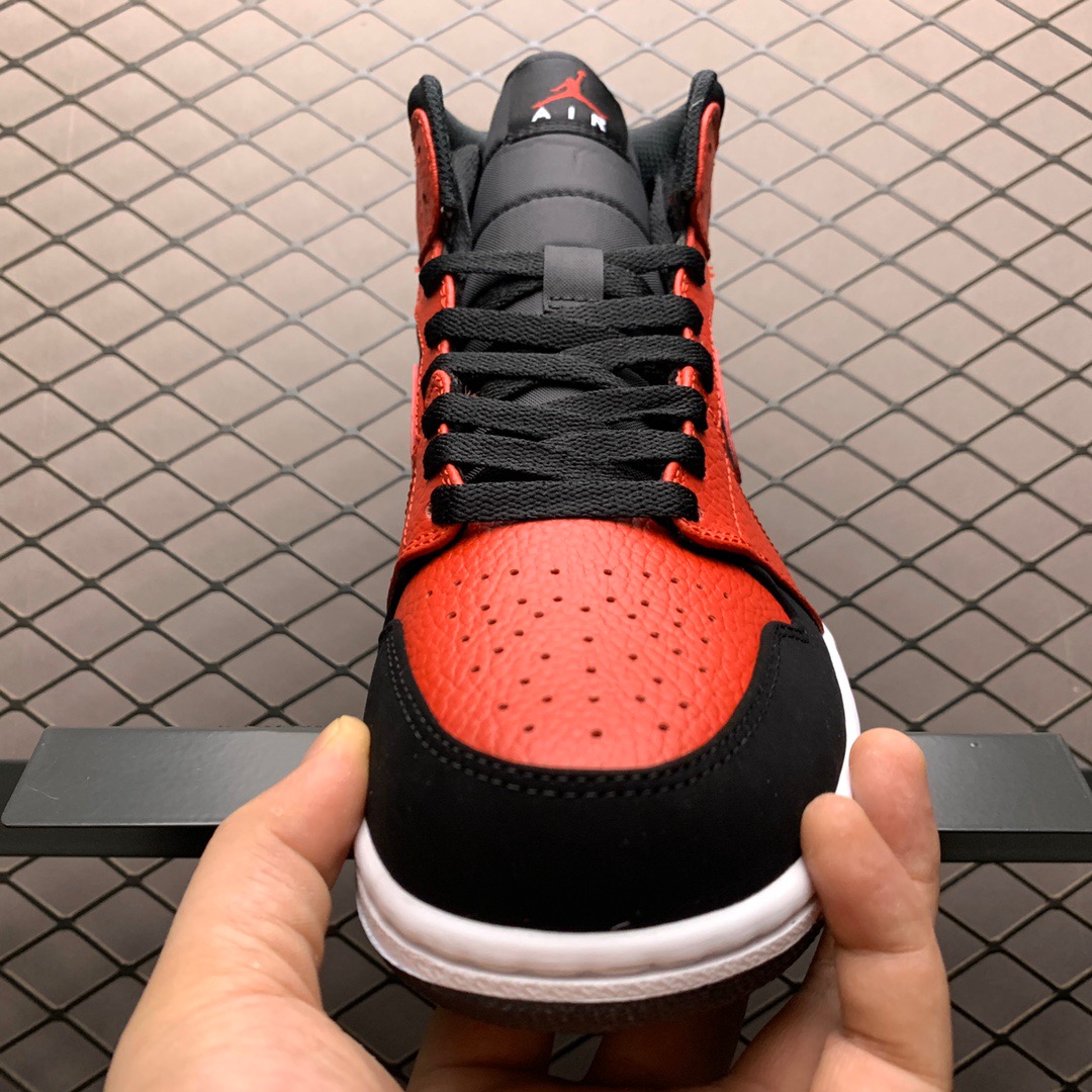 Jordan Air Jordan 1 Mid Banned Black/Red