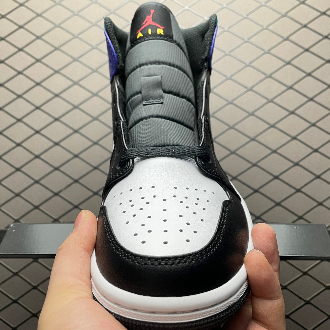 Jordan Air Jordan 1 Mid Sneakers Purple/Blue