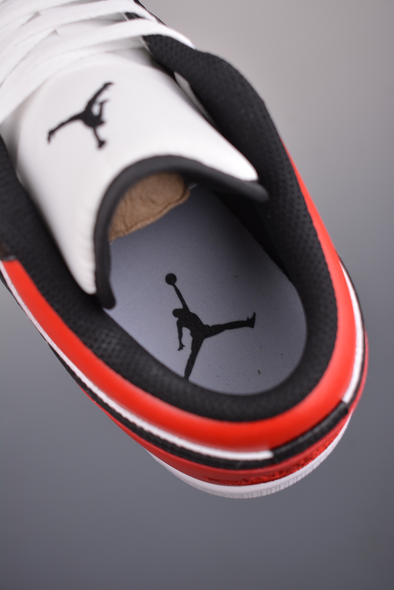 Jordan Air Jordan 1 Low Toe Black/Red