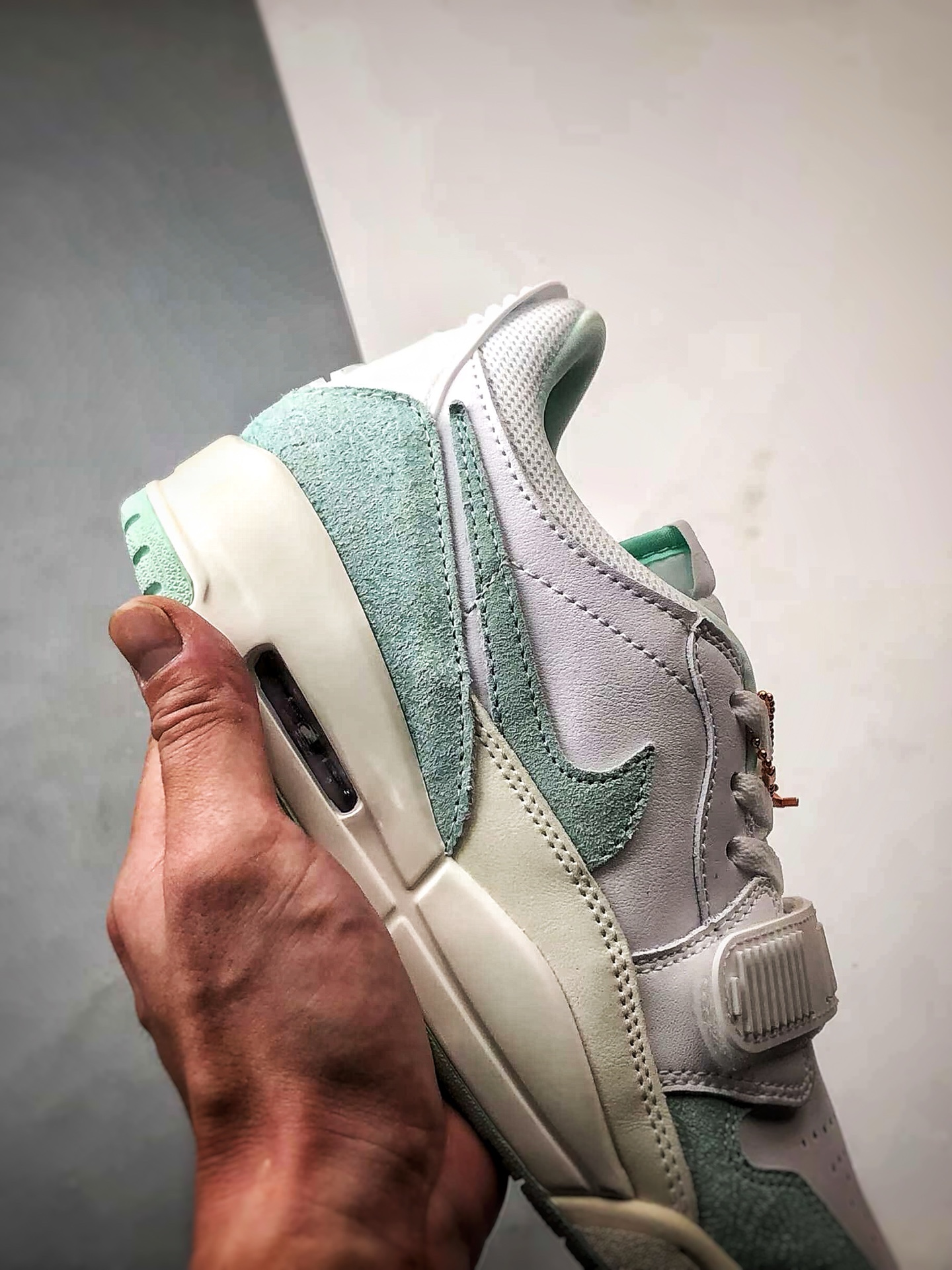 Jordan Legacy 312 White Green Sneakers
