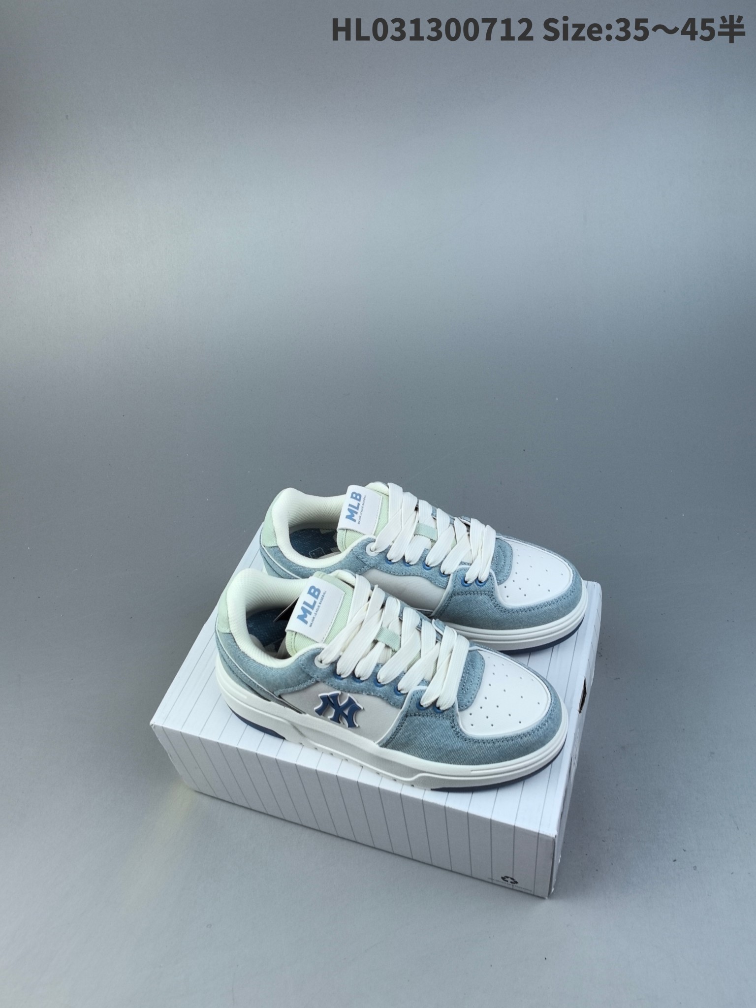 MLB NY Yankees Chunky Liner Sneakers Blue