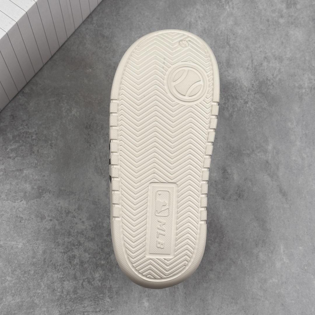 MLB NY Yankees Chunky Mule Slides White