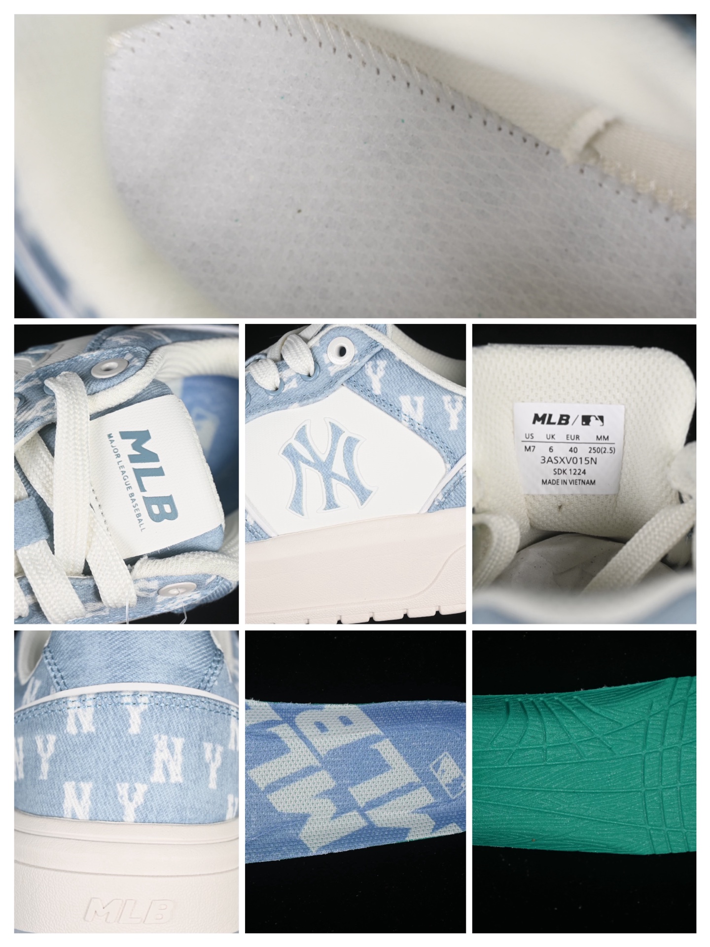 MLB NY Chunky Liner Sneakers Blue/White
