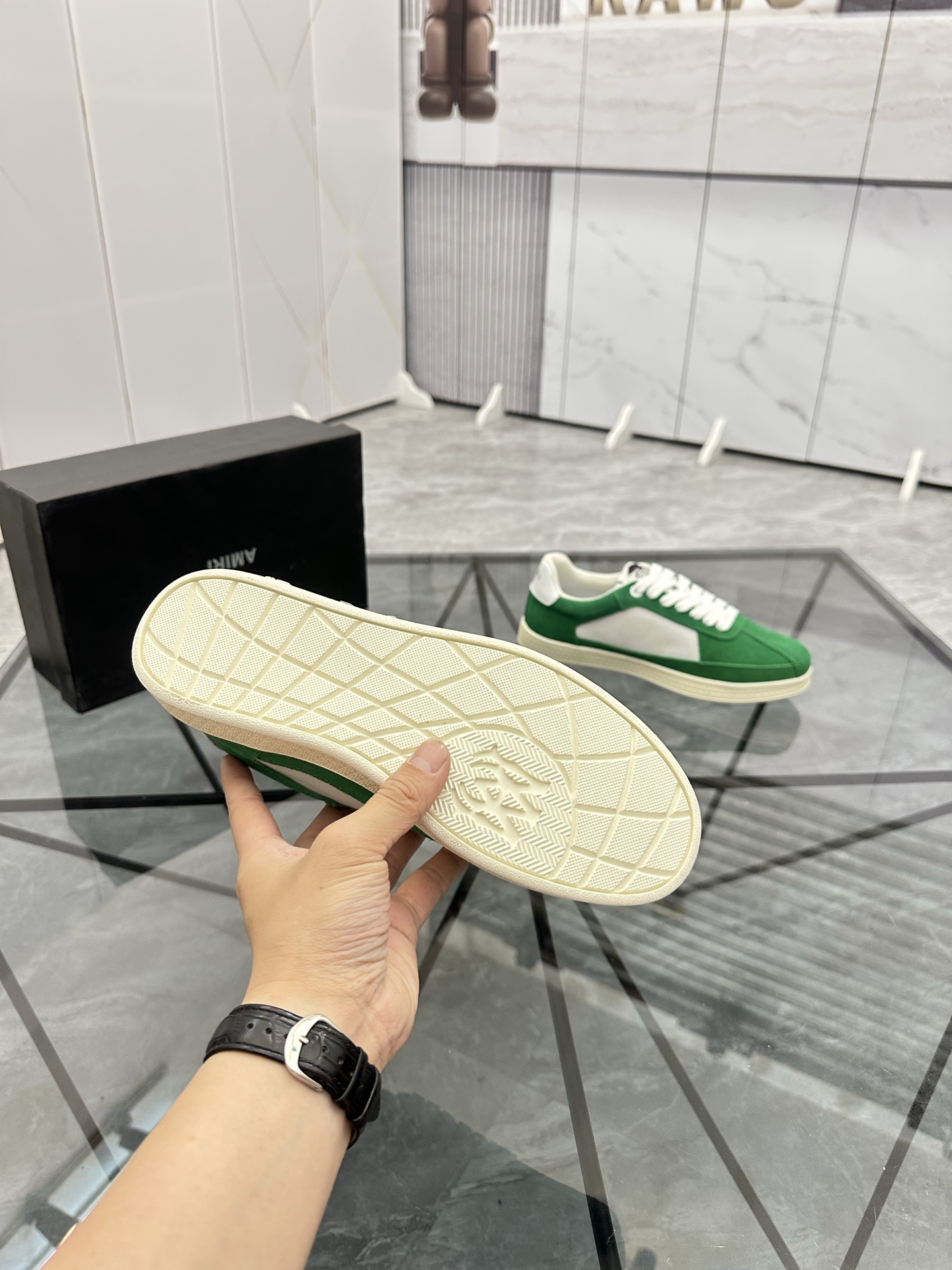 Amiri Star Low Sneakers Green