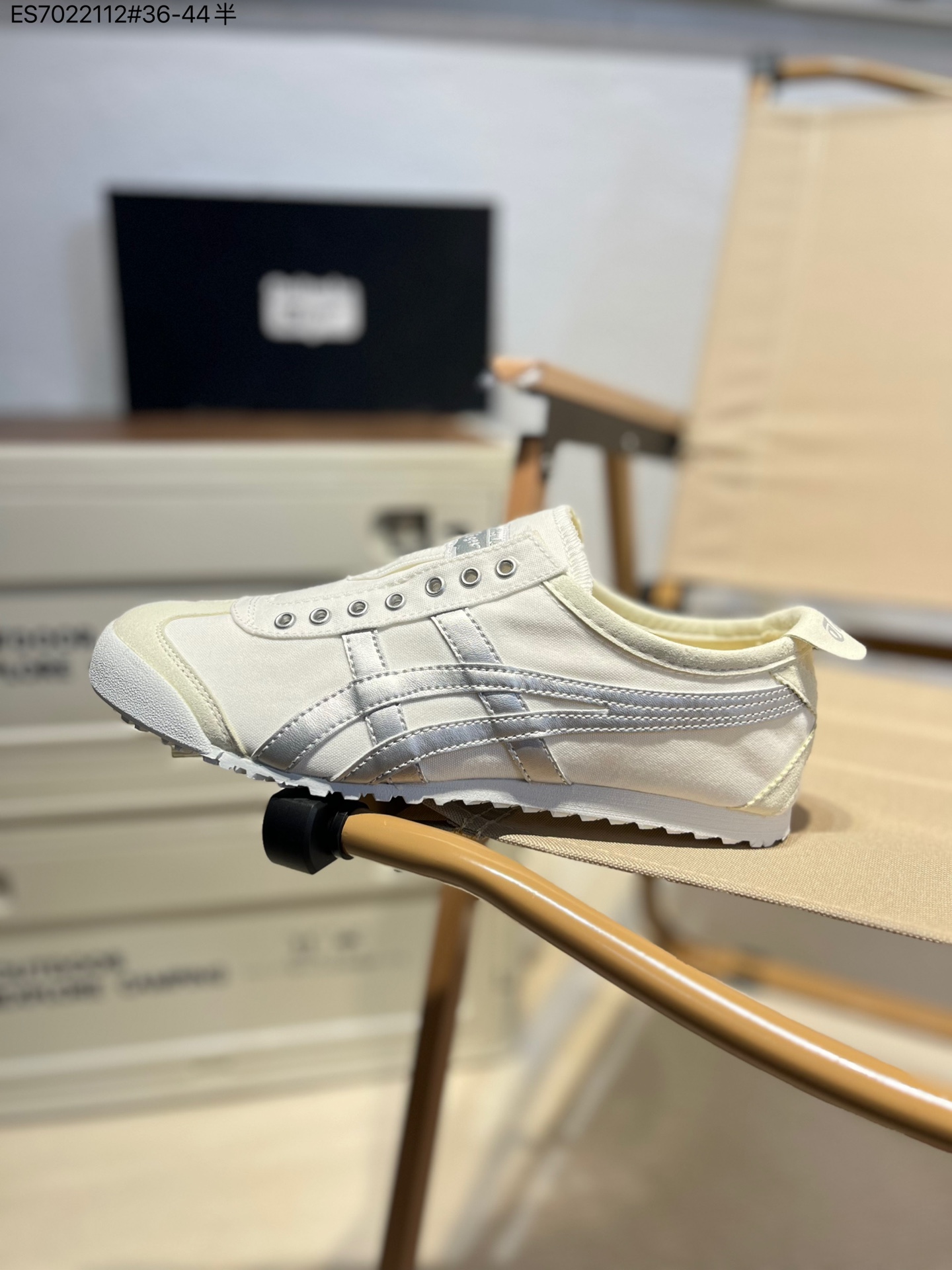 Asics Onitsuka Tiger Slip-On Canvas Sneakers Multicolor
