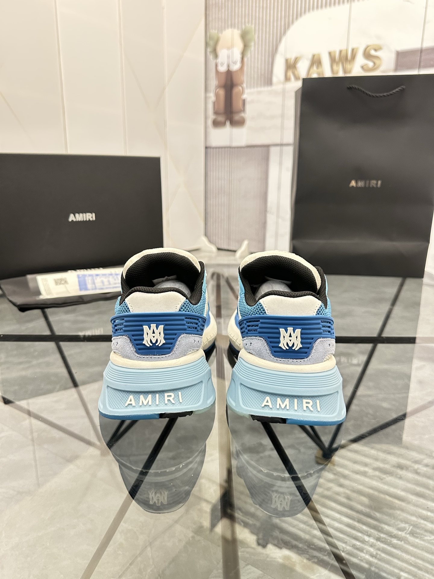 Amiri Low-Top Sneakers Blue