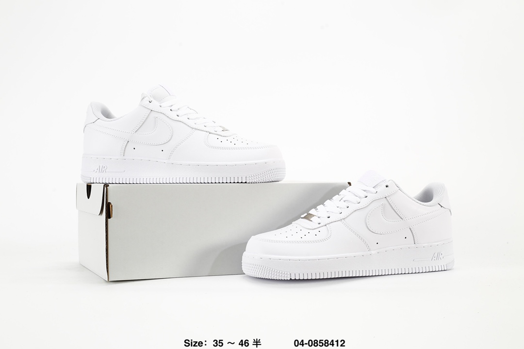 Nike Air Force 1 Low Leather Sneakers White