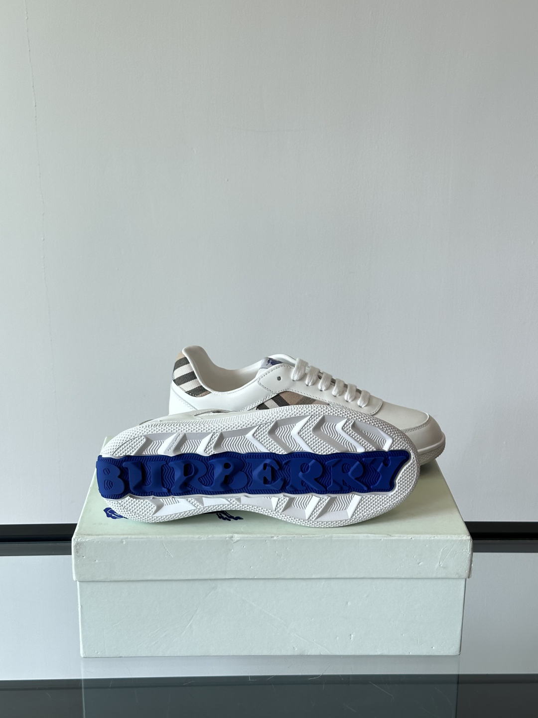 Burberry Vintage Check Sneakers White