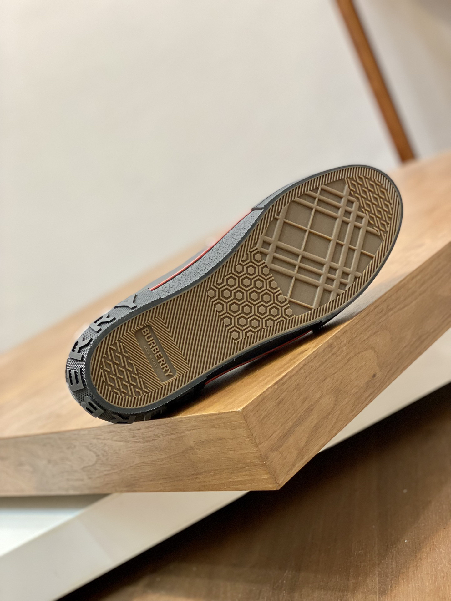 Burberry Check Slip-On Sneakers Multi