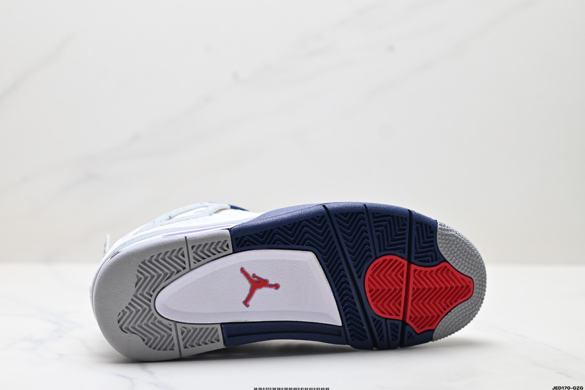 Jordan Air 4 Retro Mid Sneakers White/Blue
