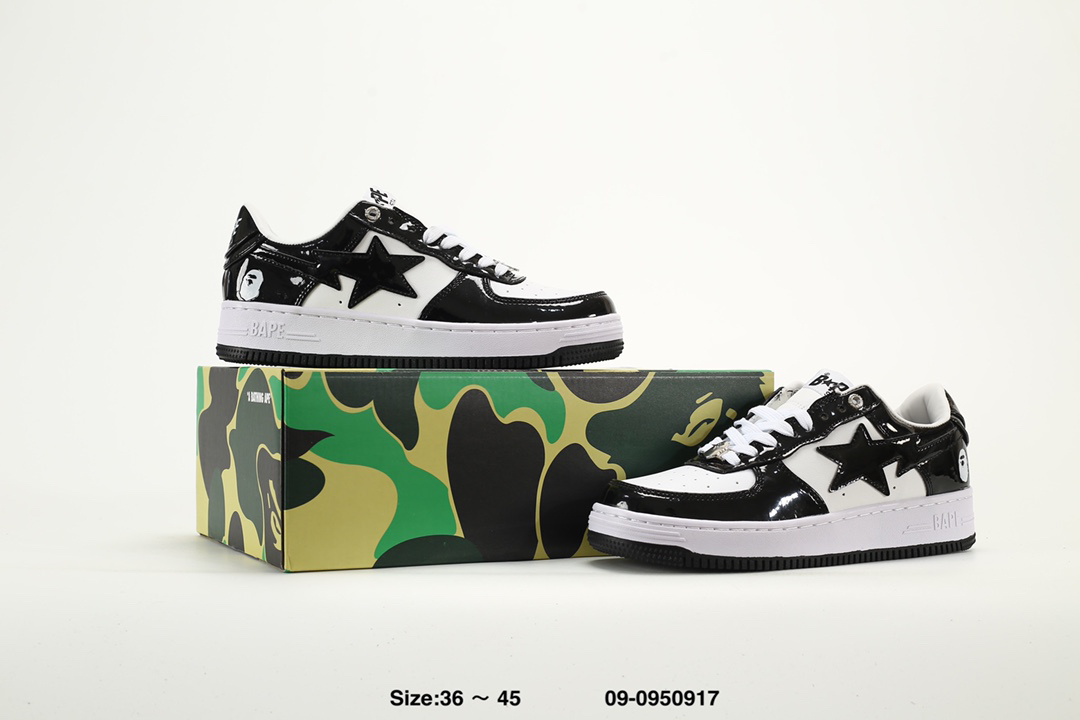 A Bathing Ape BAPE STA Low Sneakers Multicolor