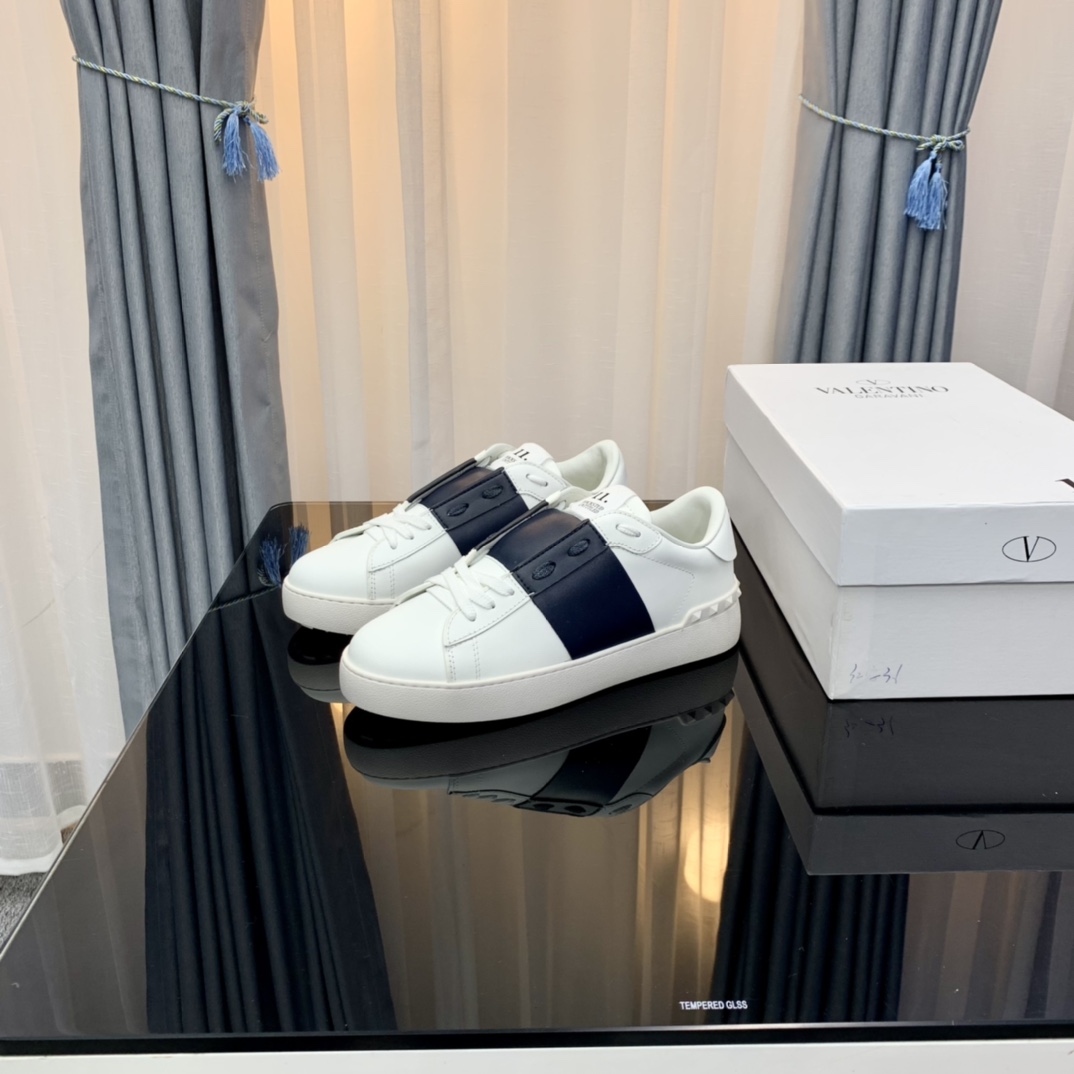 Valentino VLTN Strap Sneakers White/Blue