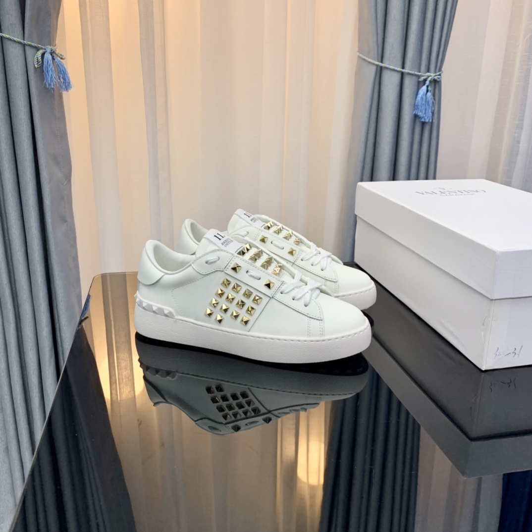 Valentino VLTN Stud Sneaker White