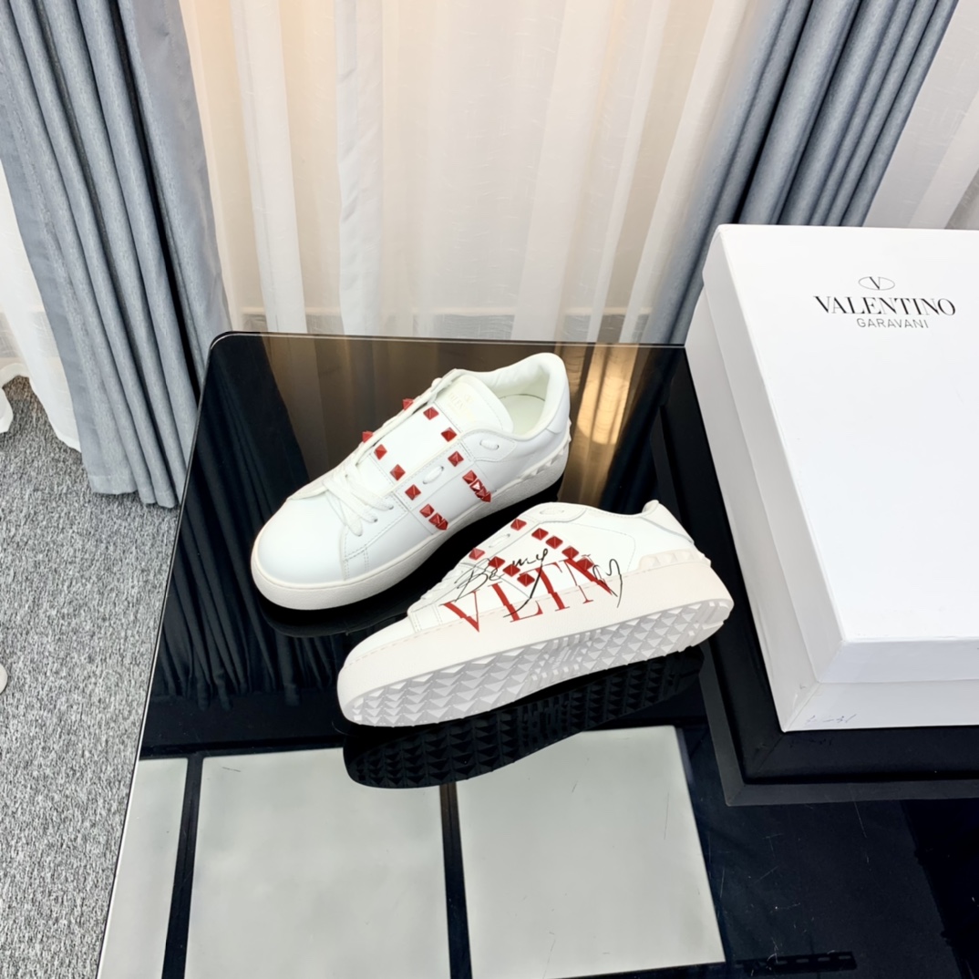 Valentino VLTN Studded Sneakers White