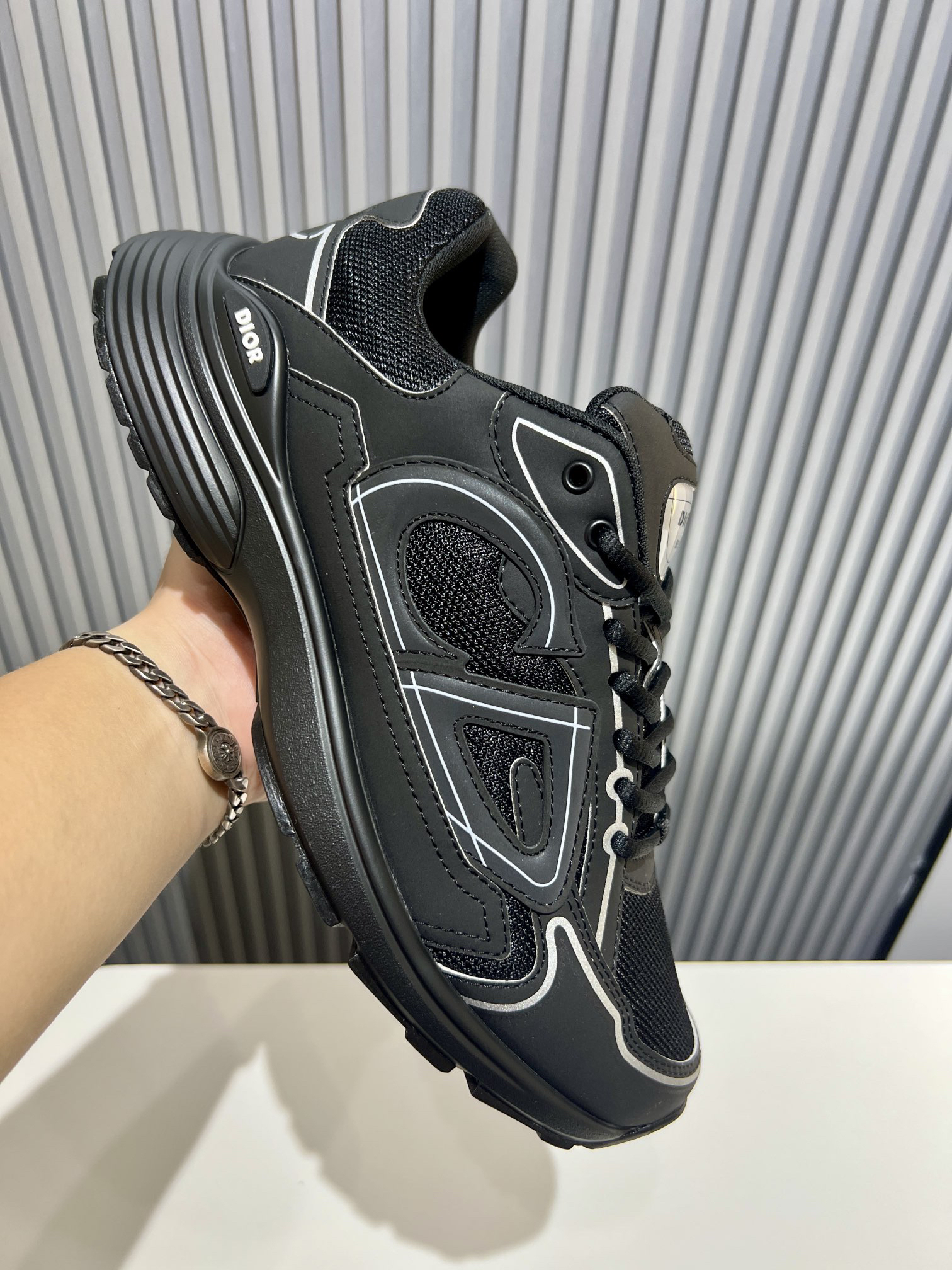 Dior B30 Low-Top Sneakers Black
