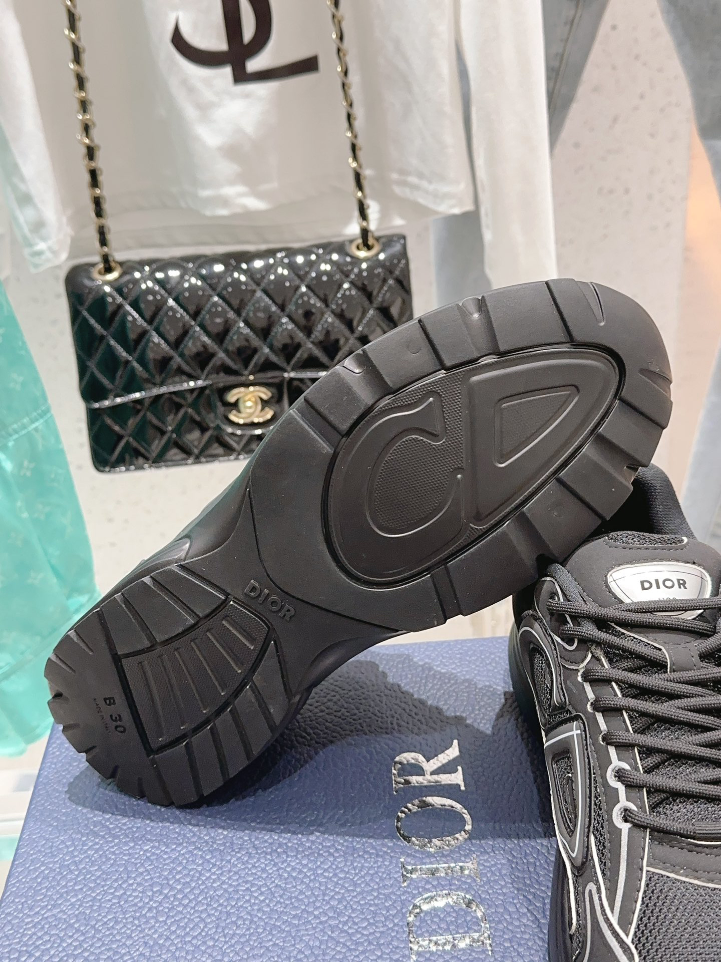 Dior B30 Mesh Sneakers Black