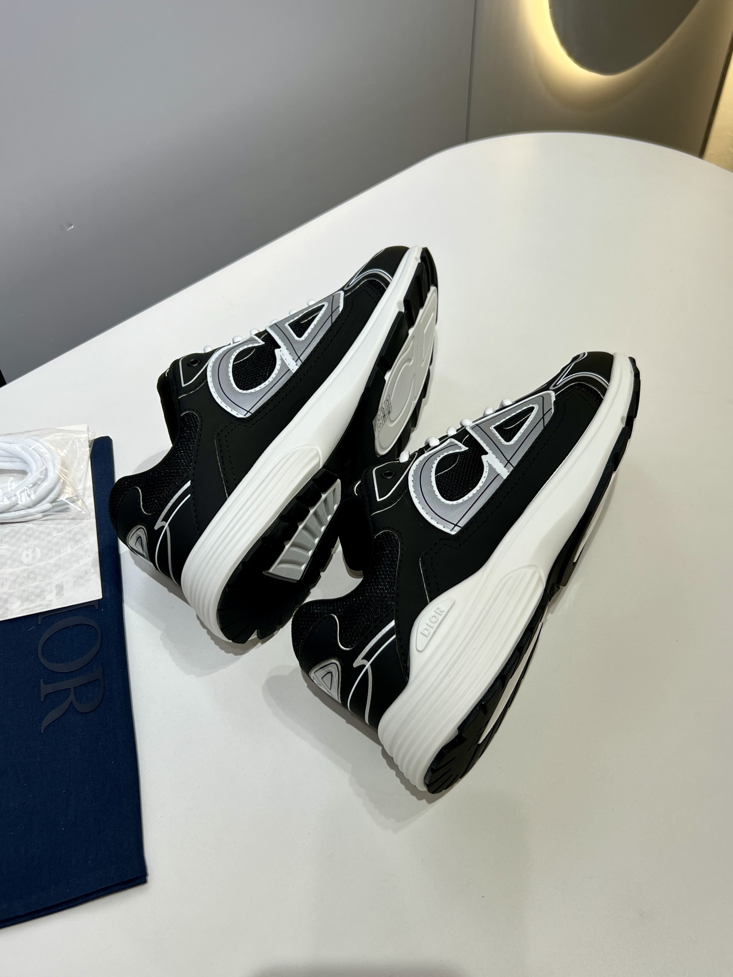 Dior B30 Low-Top Sneaker Black
