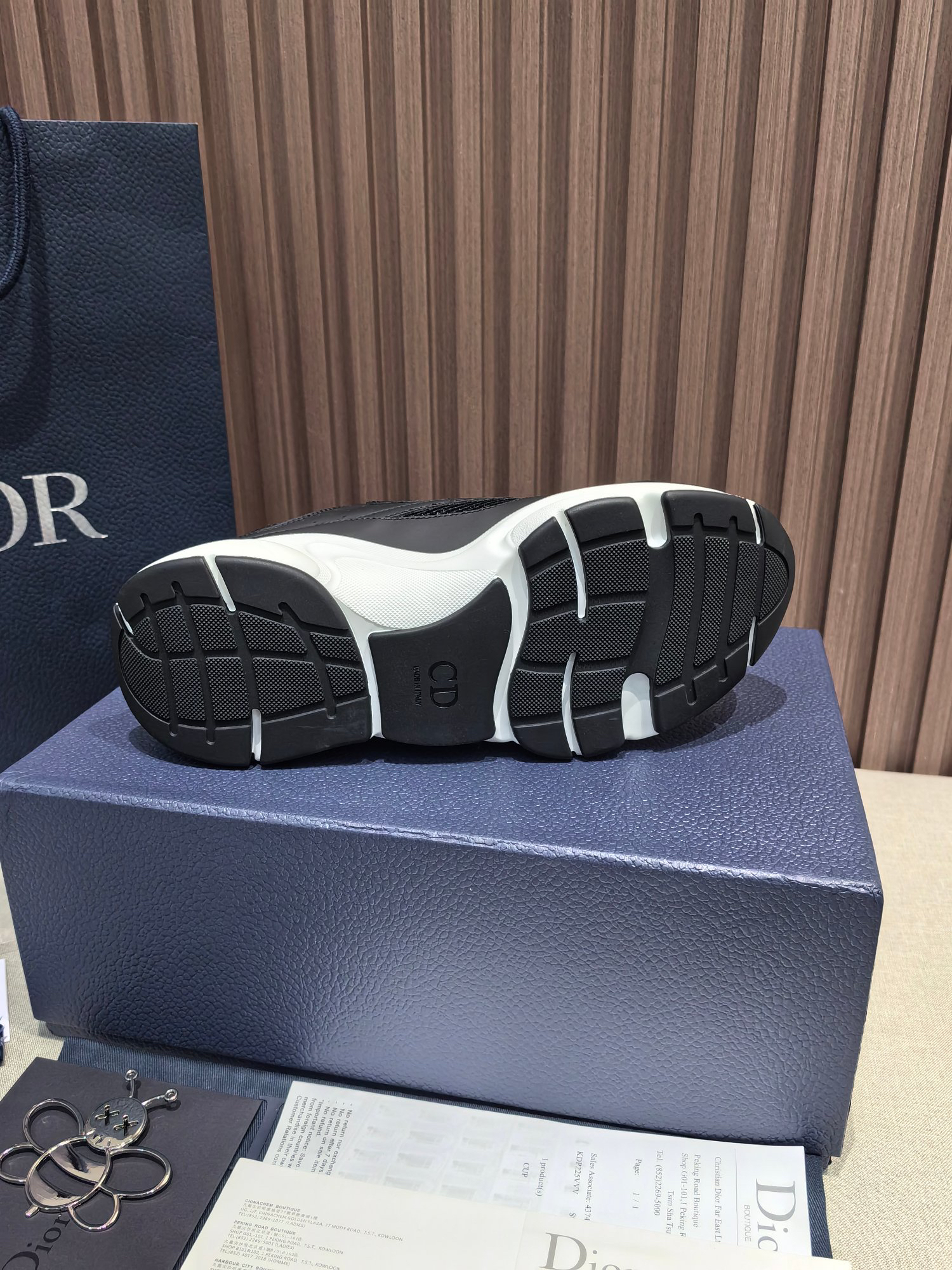 Dior B22 Knit Mesh Sneakers Black