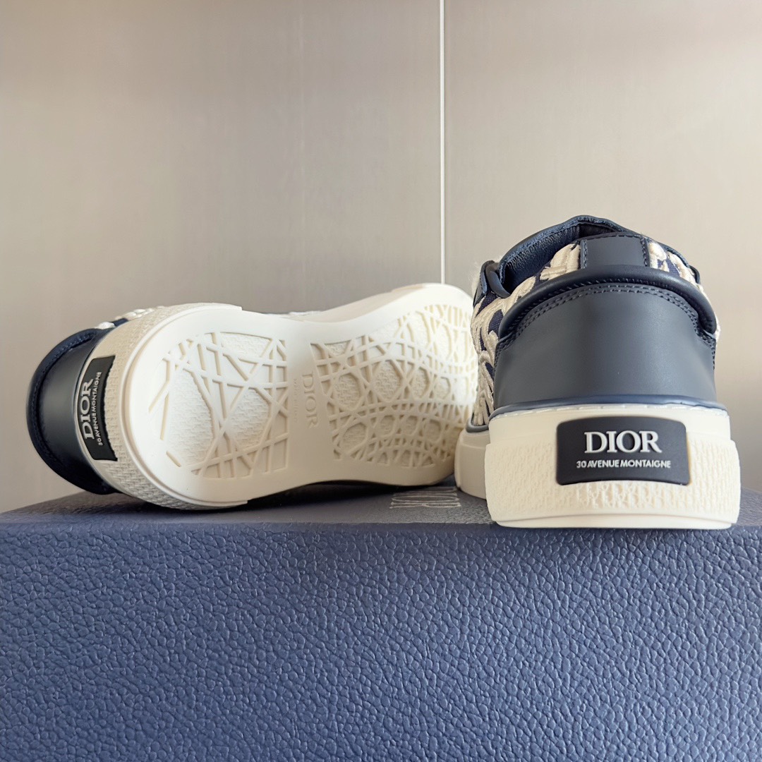 Dior B33 Oblique Sneakers Navy