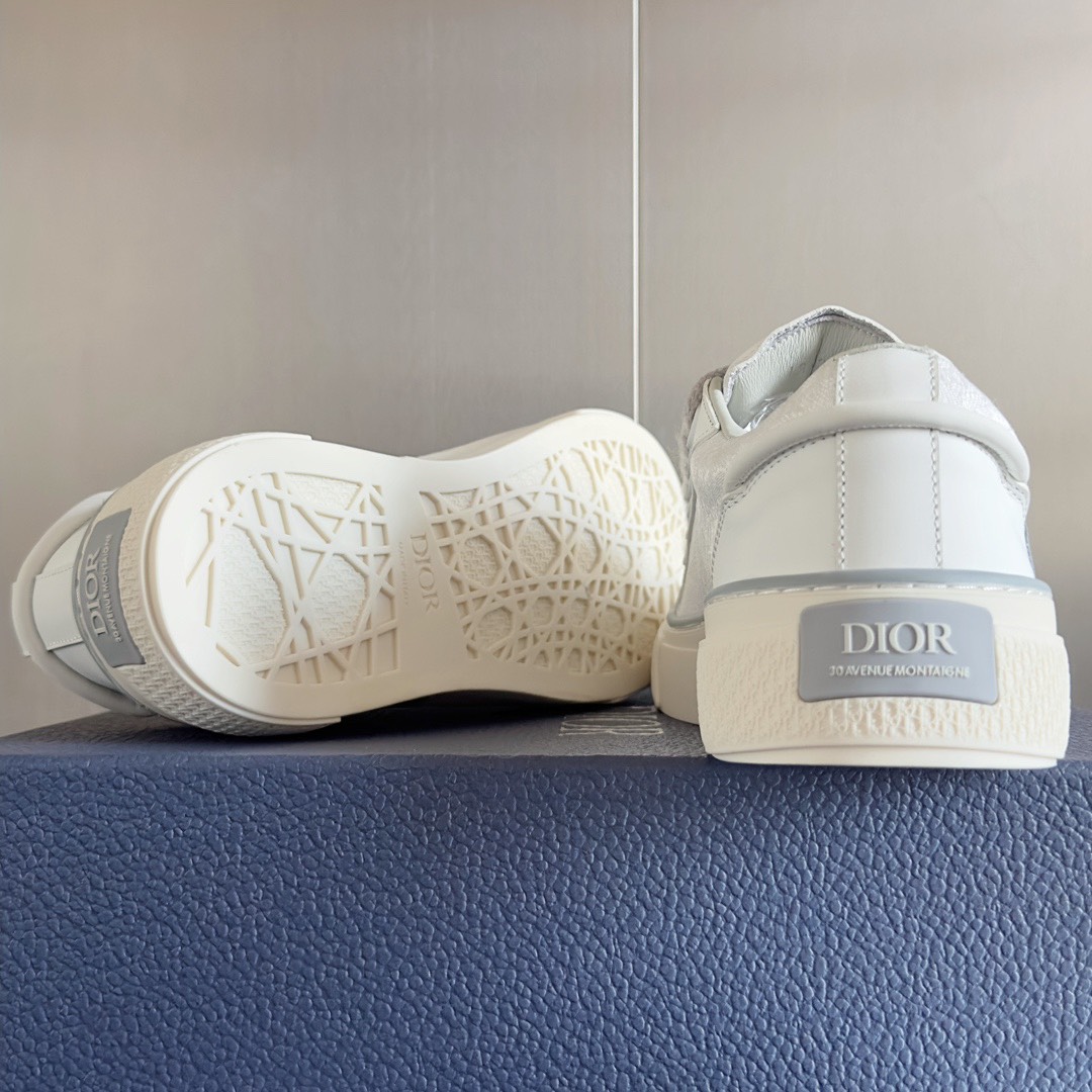 Dior x Denim Tears B33 Low-Top Sneakers White/Grey