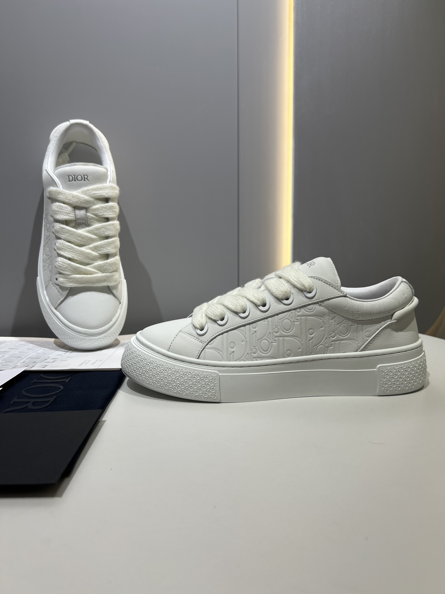 Dior B33 Gravity Sneakers White