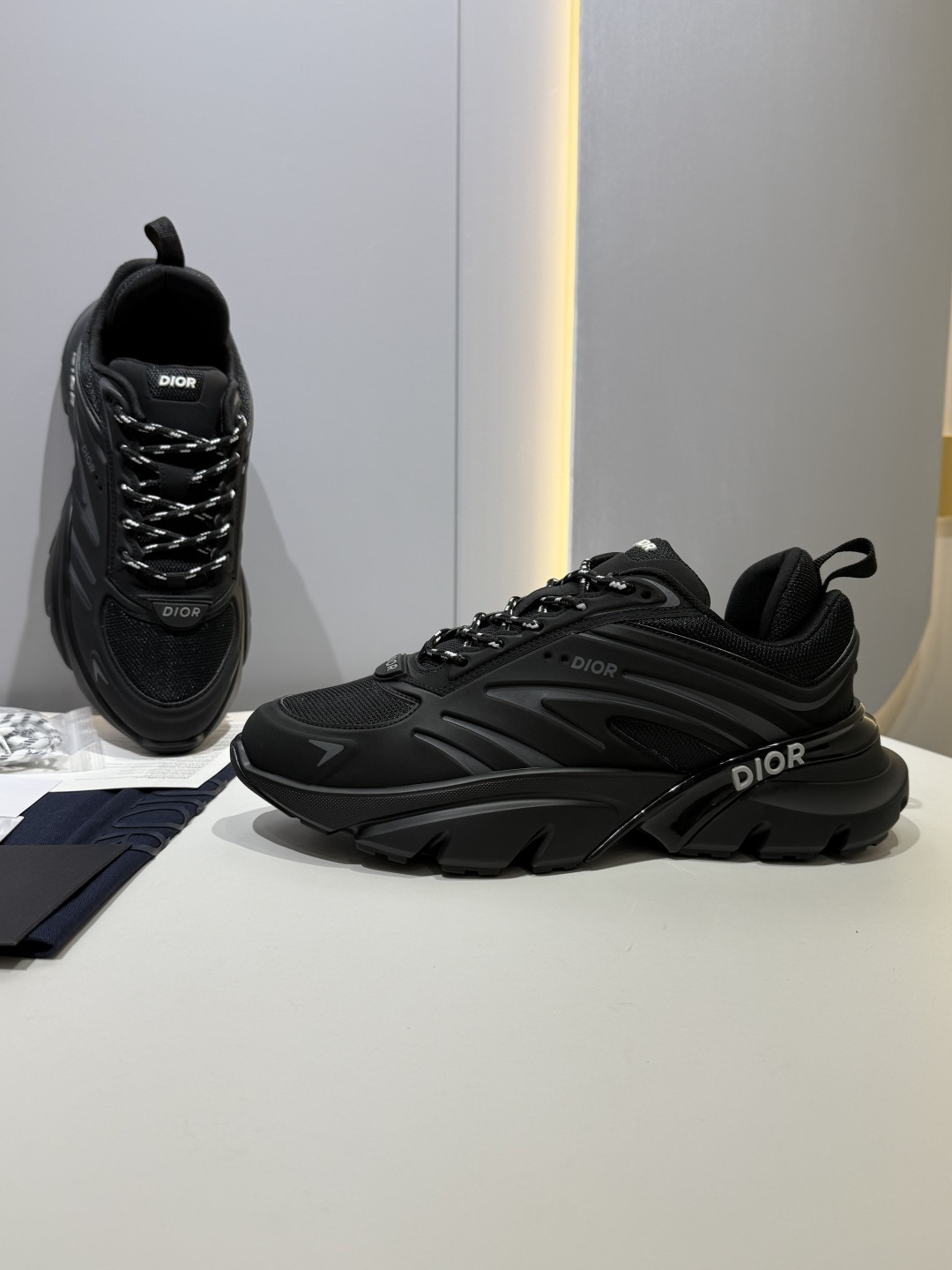 Dior B44 Blade Chunky Sneakers Black