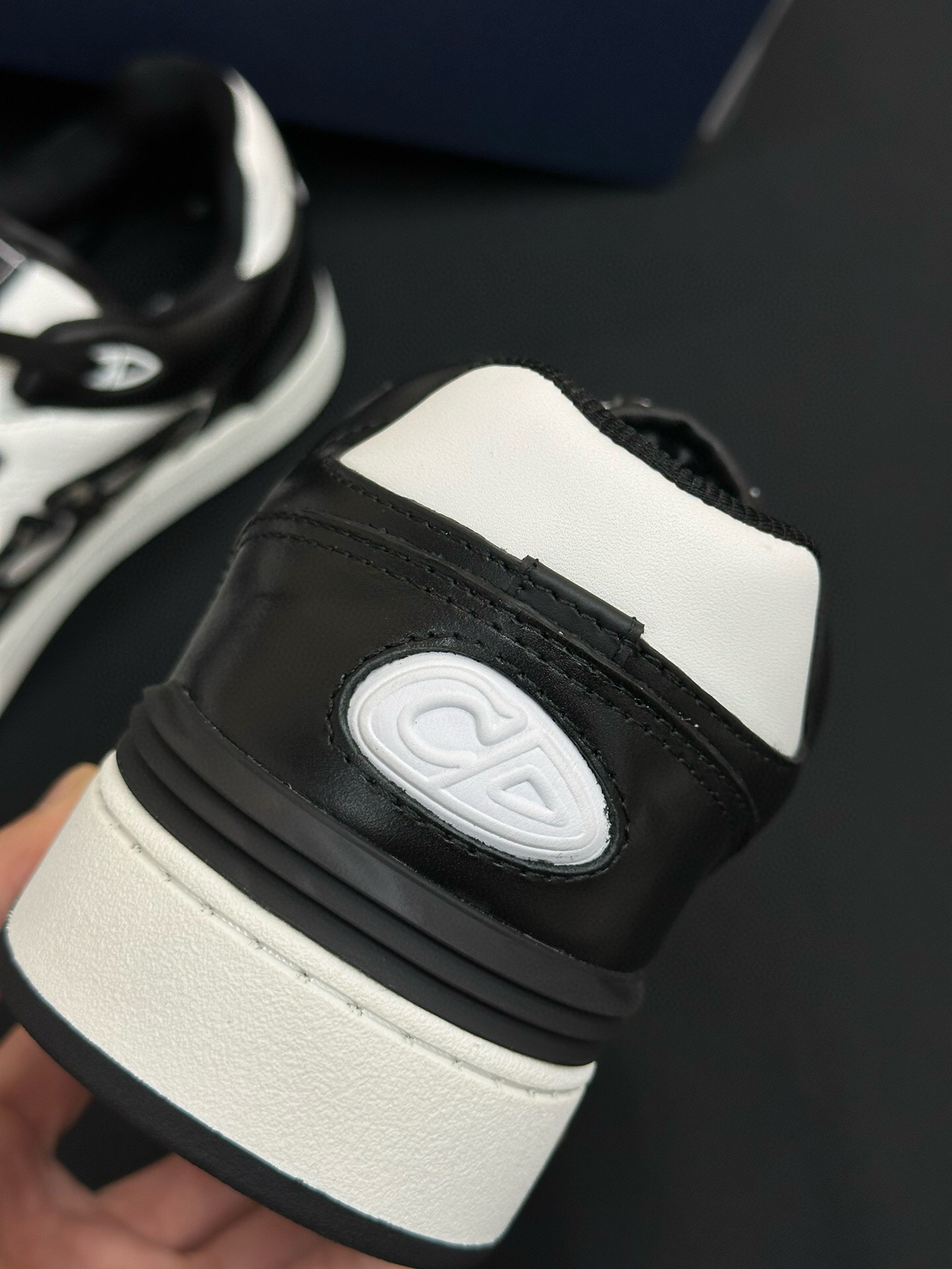 Dior B57 Low-Top Sneakers Black/White