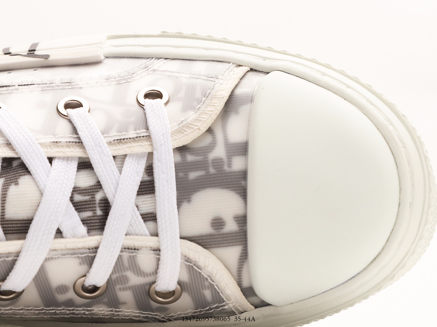Dior B23 Tears High-Top Sneakers Grey