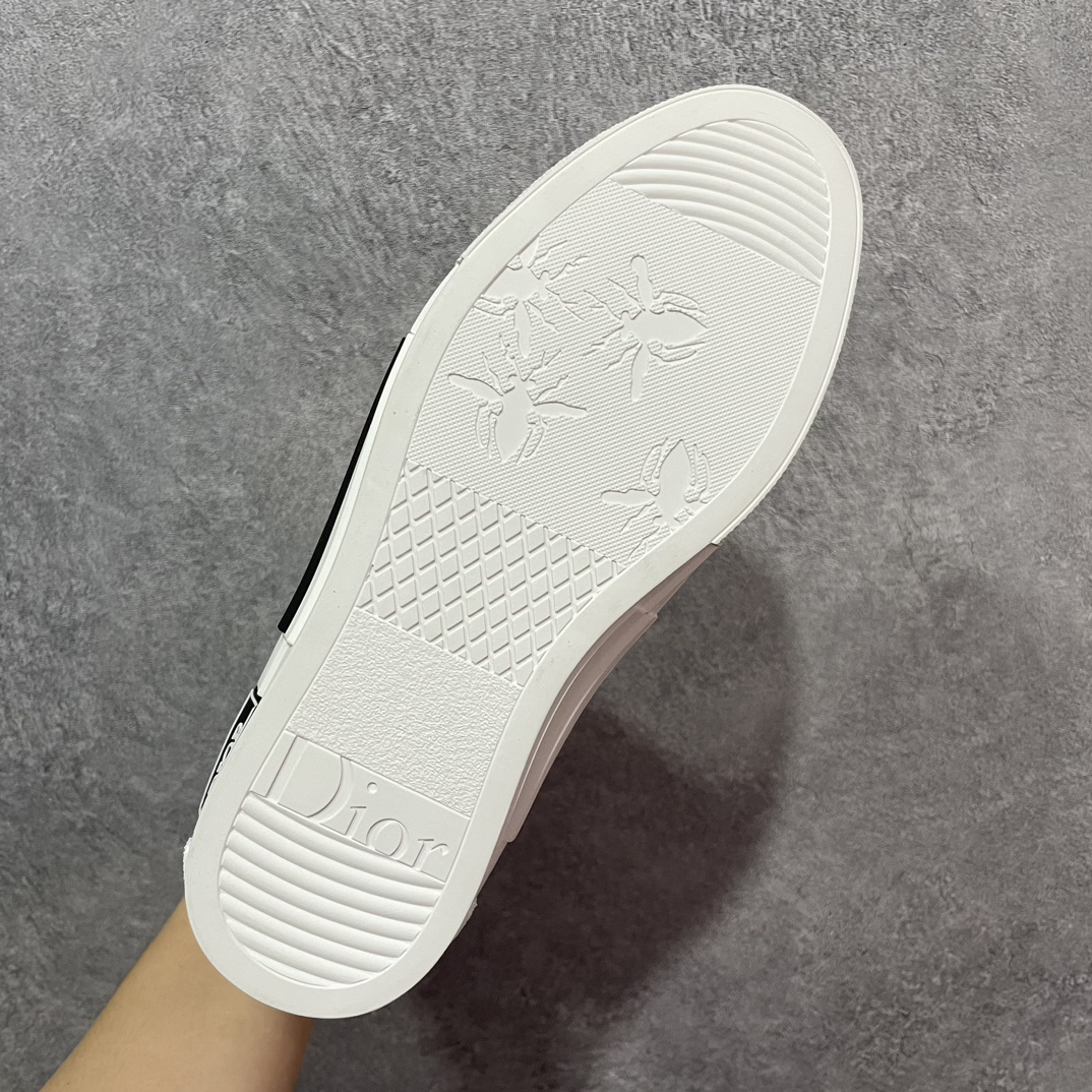 Dior B23 Oblique High-Top Sneakers Black/White