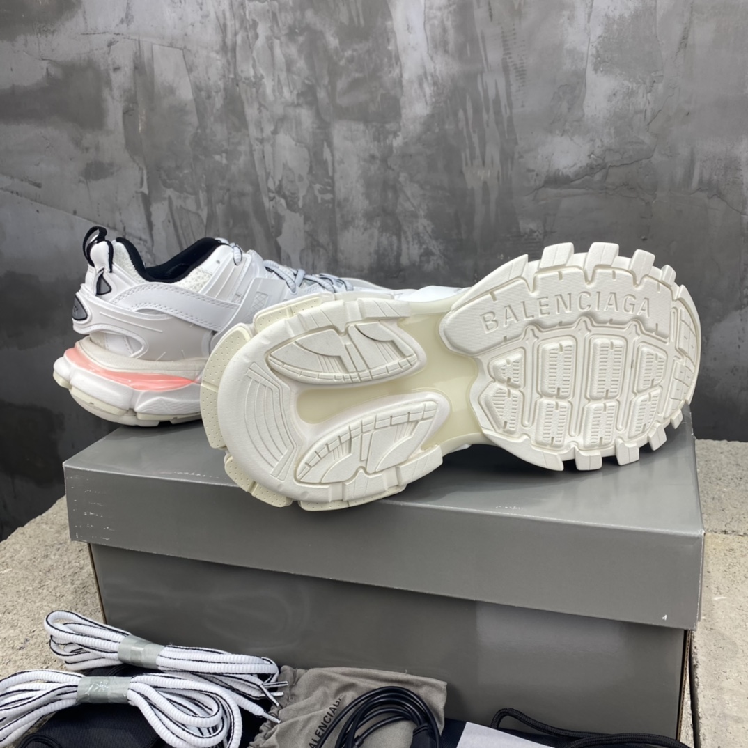 Balenciaga Track LED Trainer White