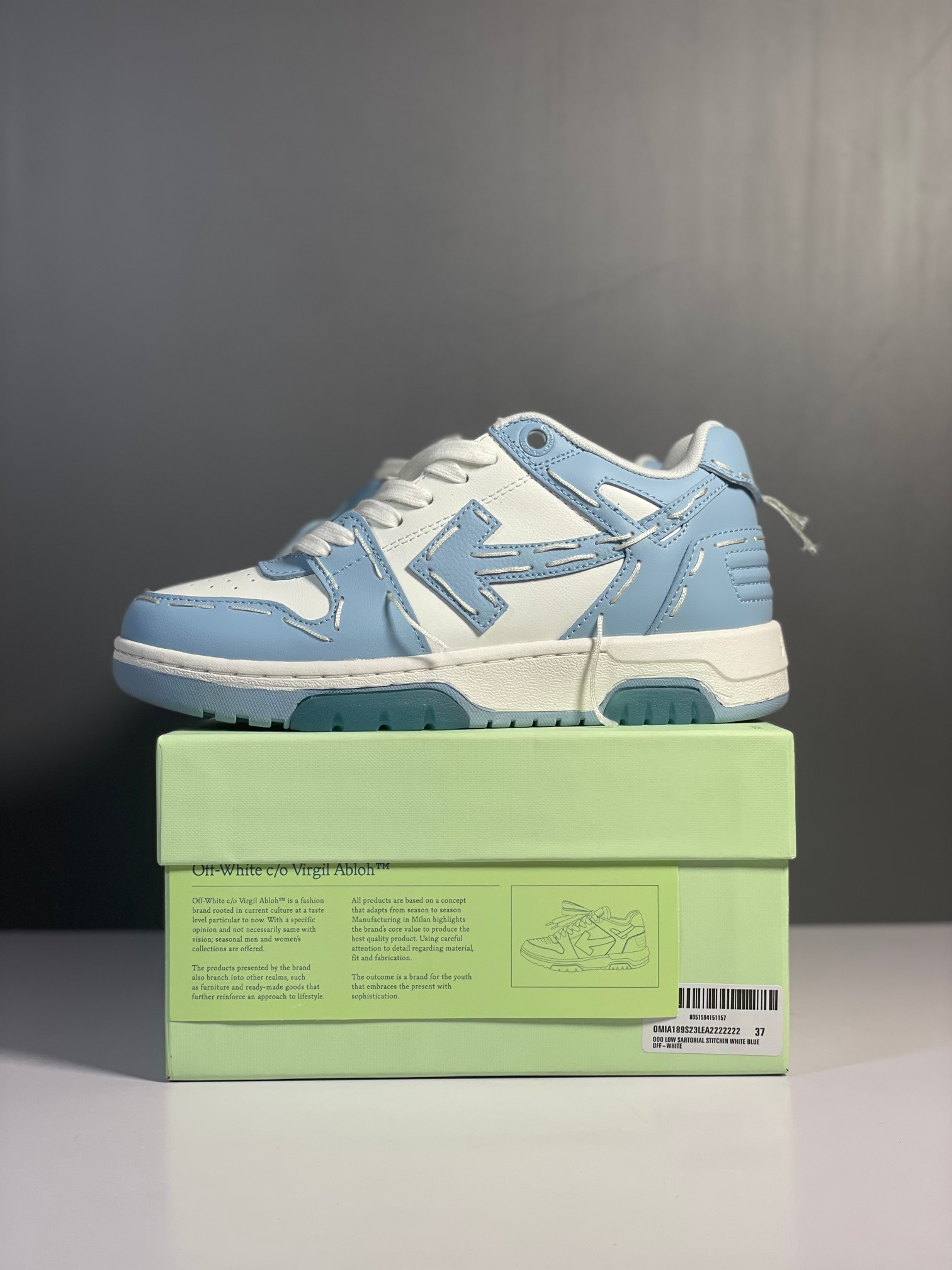 Off-White Out Of Office Low Sneakers White/Blue