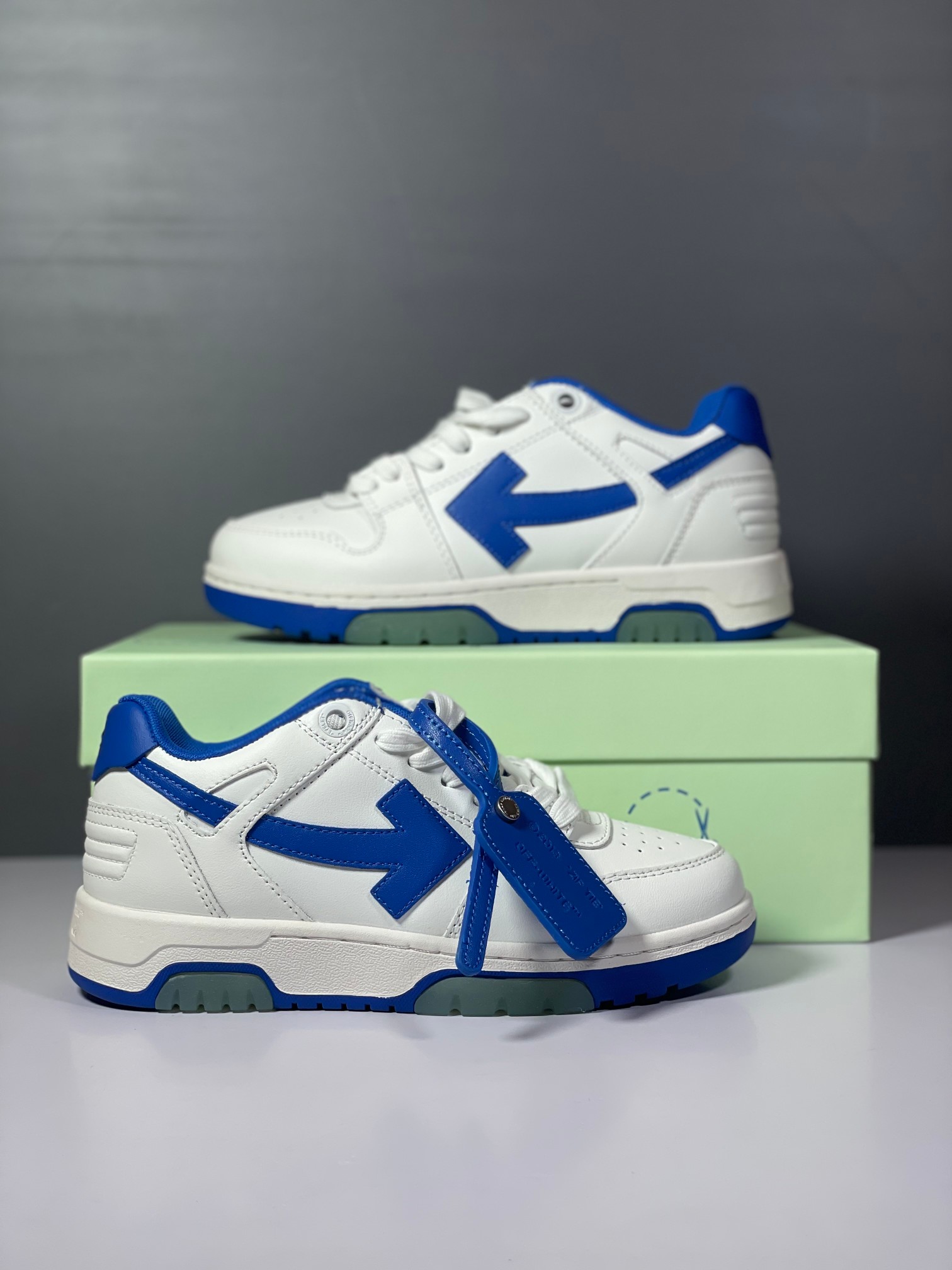 Off-White Out Of Office Low Sneakers White/Blue