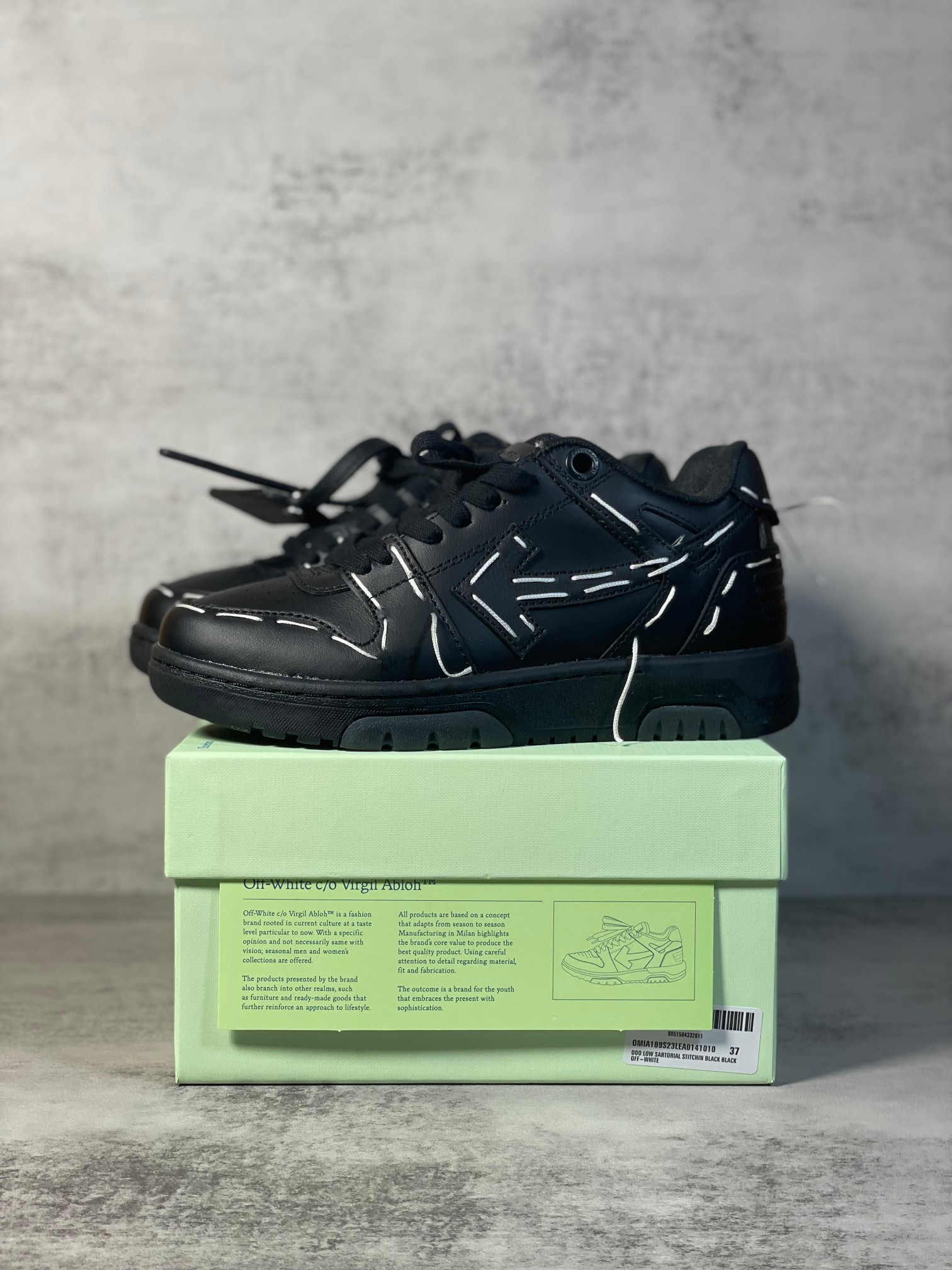 Off-White Out Of Office Low Sneakers Black