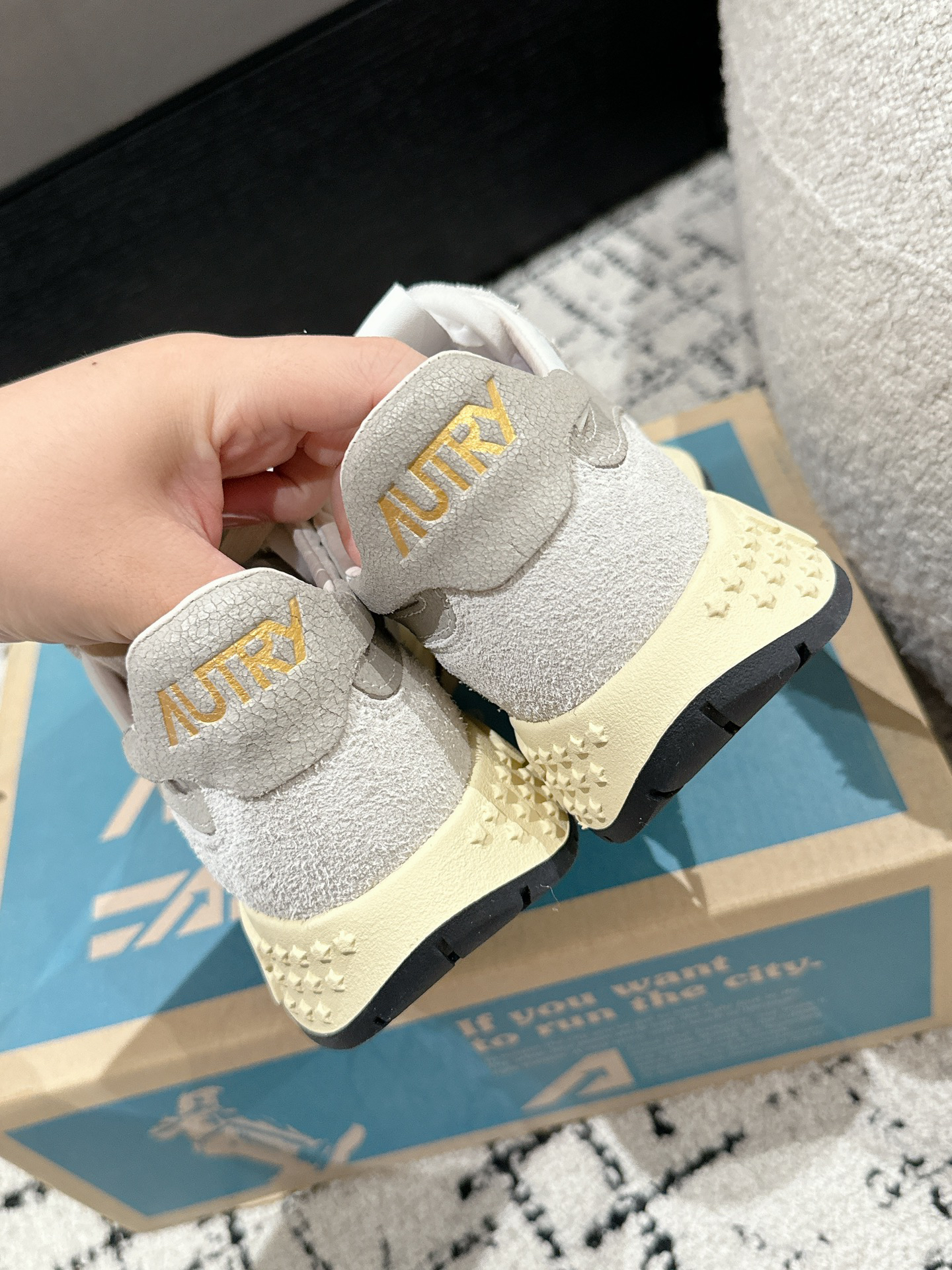 Autry Reelwind Retro Runner White/Gray
