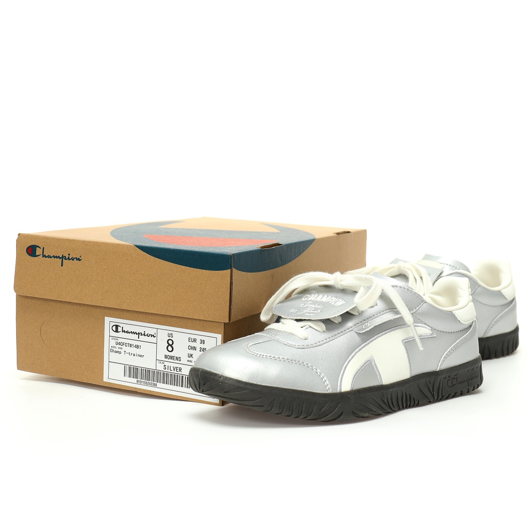 Other T-Trainer Low Sneakers Silver/White