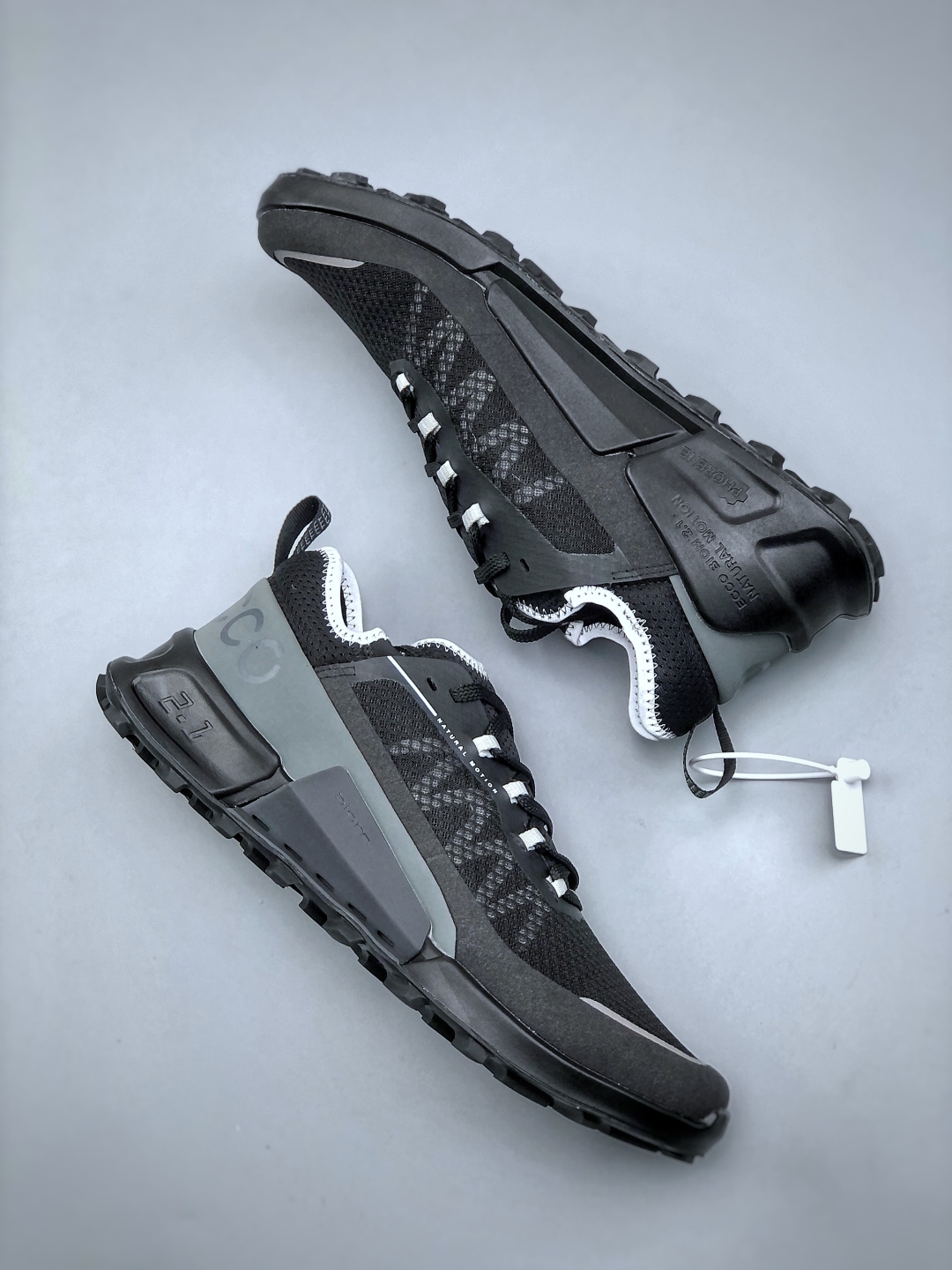 Ecco BIOM C Natural Motion Trainers Black/Grey