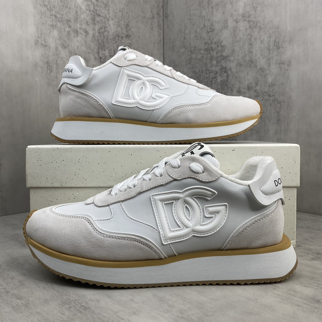 Dolce & Gabbana DG Low-Top Dad Sneakers White