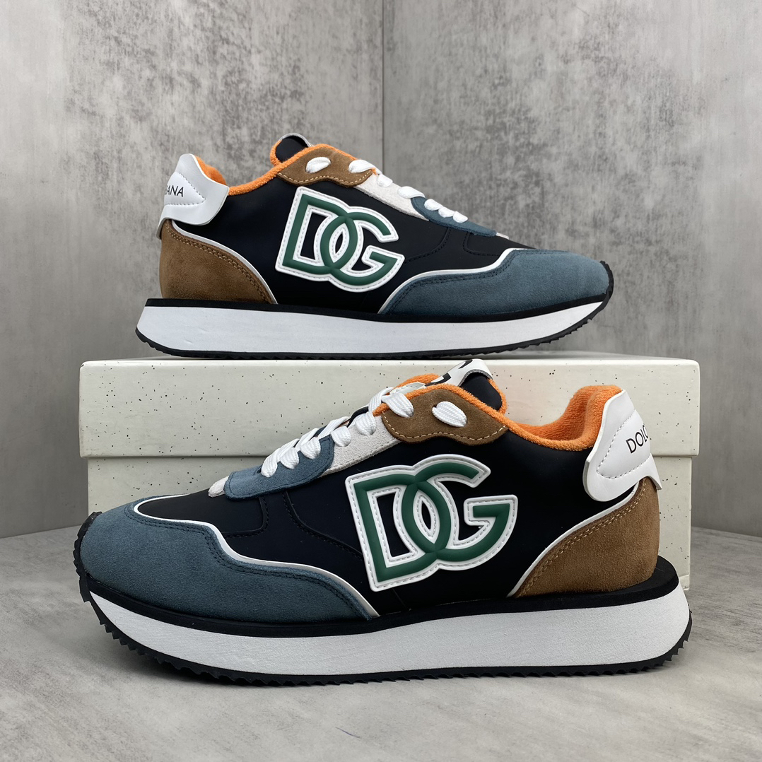 Dolce & Gabbana DG Logo Dad Sneakers Multicolor